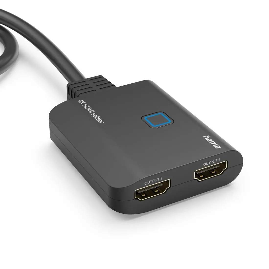 HAMA Сплитер 4K HDMI мъжко - 2 x HDMI женско, черен - image 5