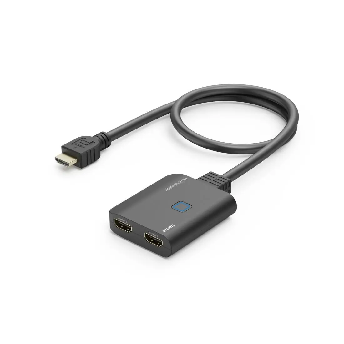 HAMA Сплитер 4K HDMI мъжко - 2 x HDMI женско, черен - image 8