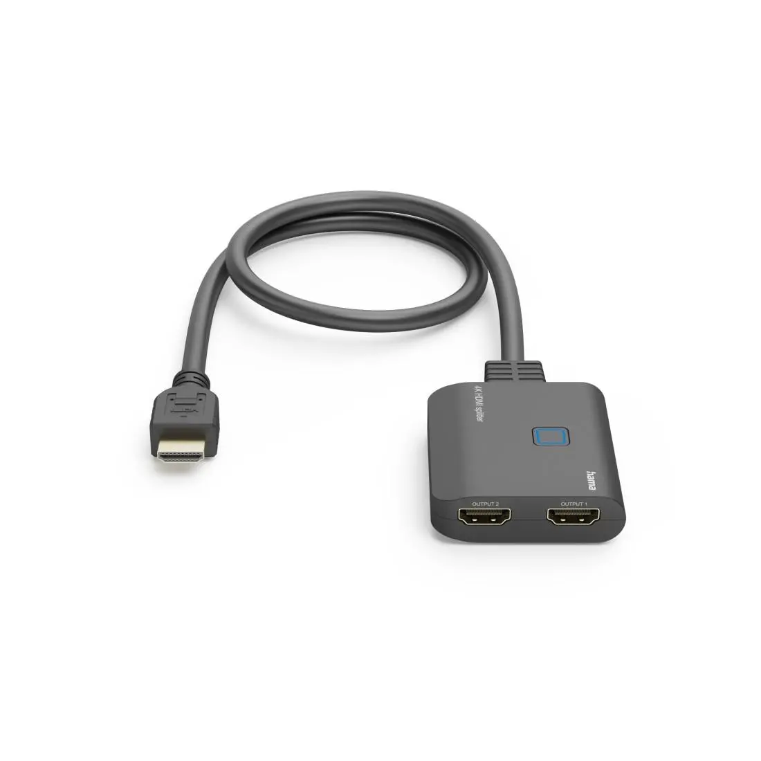 HAMA Сплитер 4K HDMI мъжко - 2 x HDMI женско, черен - image 9