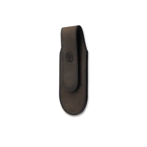 Husă din piele Böker Solingen Magnetic Leather Pouch Brown Small, maro - 1