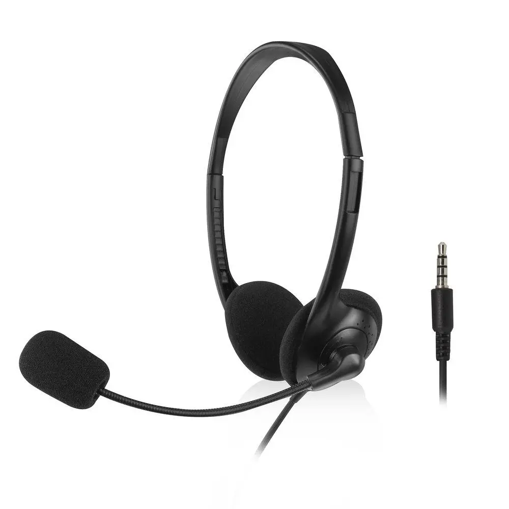 ACT Căști cu microfon, jack 3.5mm, 2 m