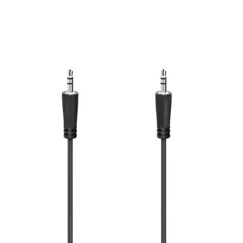 HAMA Cablu audio, jack 3,5 mm - jack 3,5 mm, stereo, 0,5 m - 1
