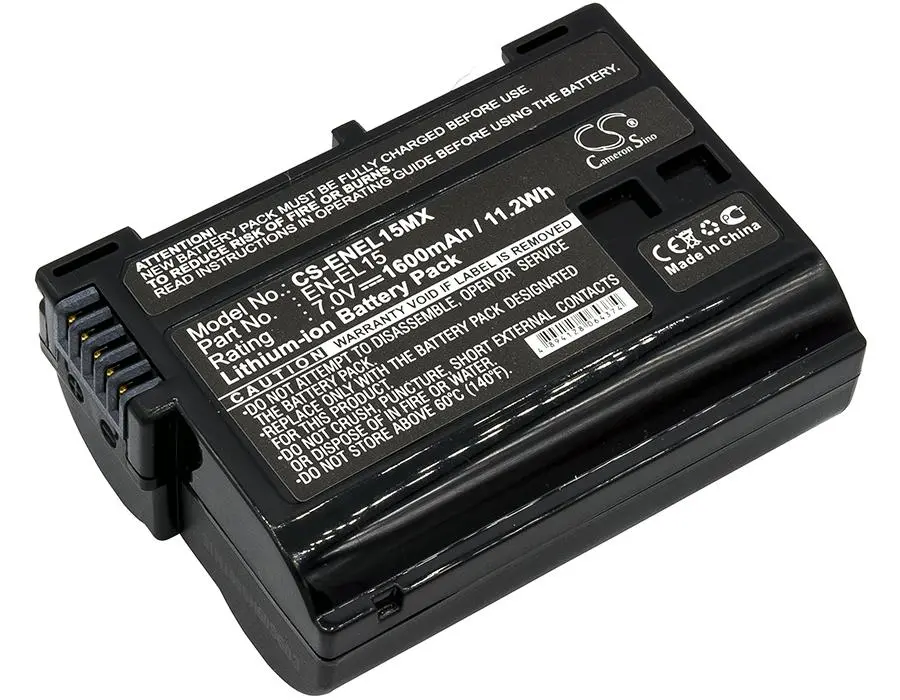 Μπαταρία για φωτογραφική μηχανή NIKON EN-EL15MX Li-Ion 7V 1600mAh Cameron Sino