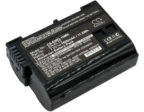 Μπαταρία για φωτογραφική μηχανή NIKON EN-EL15MX Li-Ion 7V 1600mAh Cameron Sino - 1