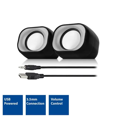 ACT Стерео колонки Eminent 2.0, USB захранване, 2 х 3W - image 1