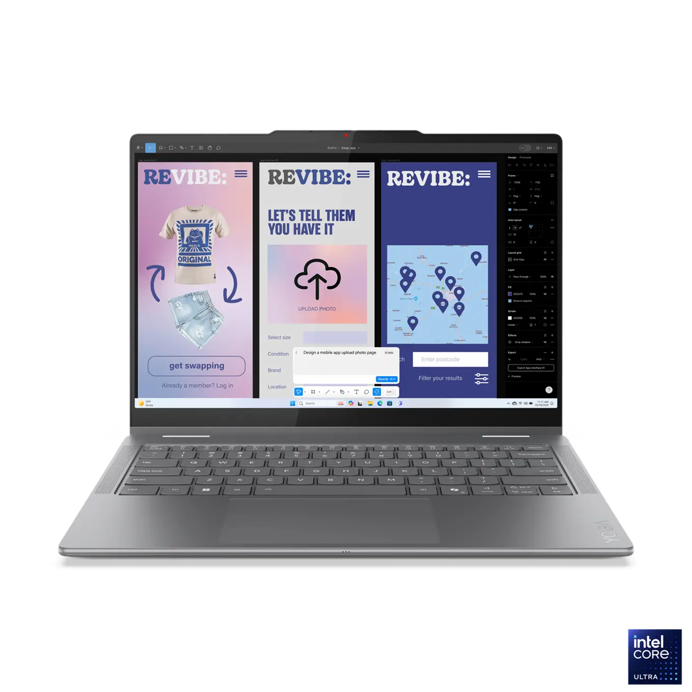 LENOVO Yoga 7 2-in-1 Intel Core Ultra 5 226V 14inch WUXGA OLED 400N Touch HDR 16GB DDR5 512GB PCIe W11H Luna Grey - image 10