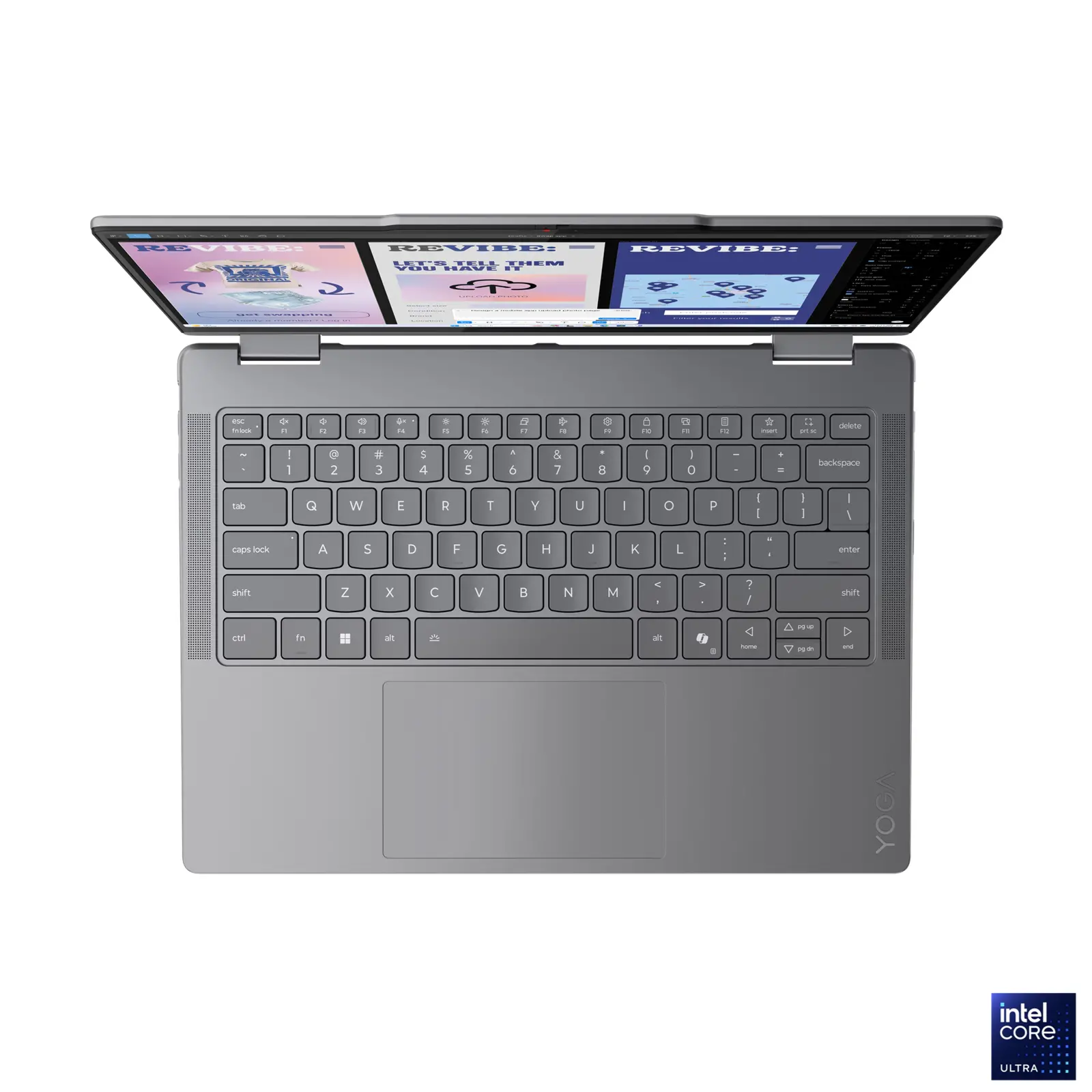 LENOVO Yoga 7 2-in-1 Intel Core Ultra 5 226V 14inch WUXGA OLED 400N Touch HDR 16GB DDR5 512GB PCIe W11H Luna Grey - image 12