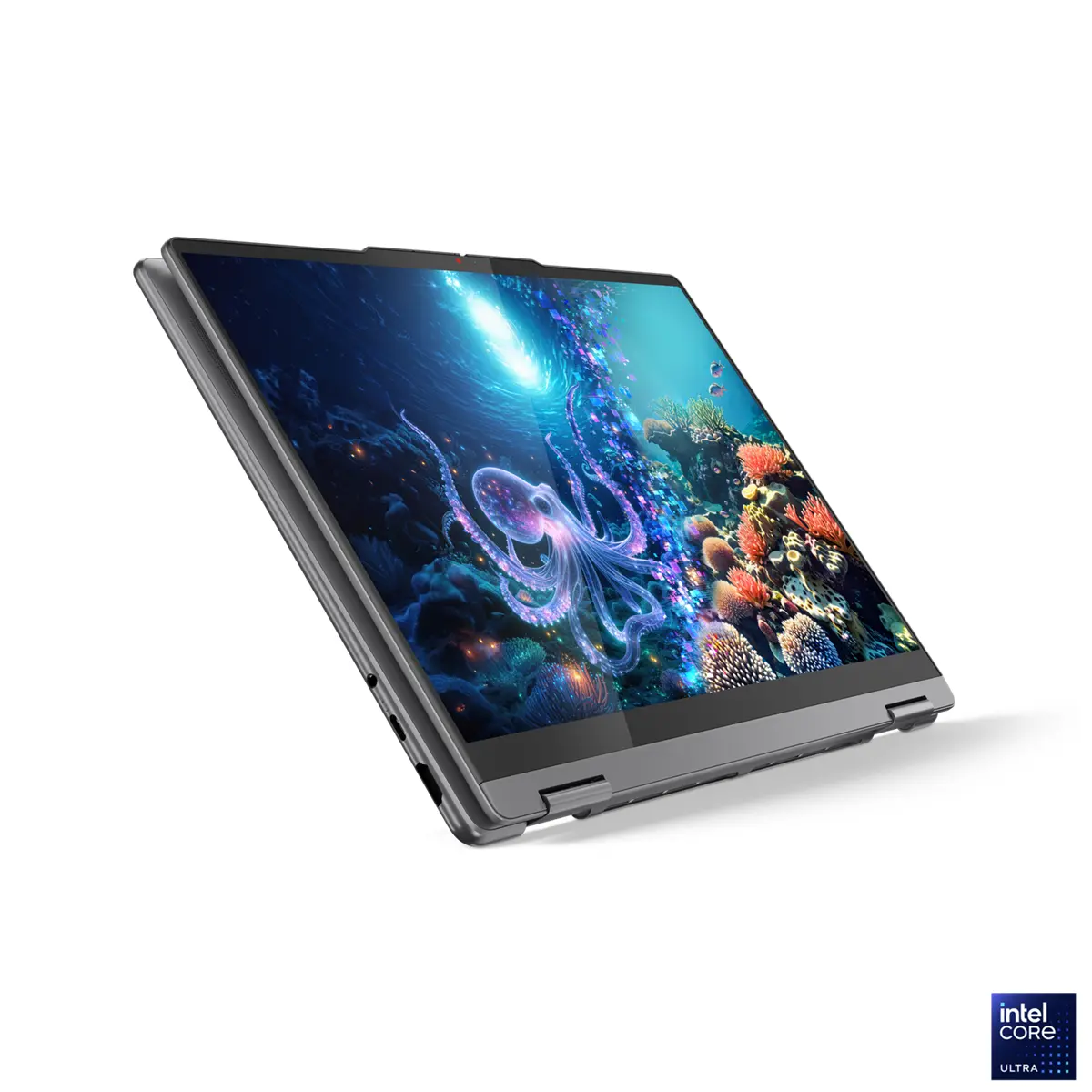 LENOVO Yoga 7 2-in-1 Intel Core Ultra 5 226V 14inch WUXGA OLED 400N Touch HDR 16GB DDR5 512GB PCIe W11H Luna Grey - image 3