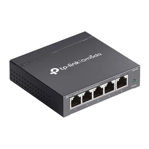 Omada 5-Port Gigabit Desktop Switch PORT: 5× Gigabit RJ45 Ports SPEC: Desktop Steel Case FEATURE: Plug and Play - image 3