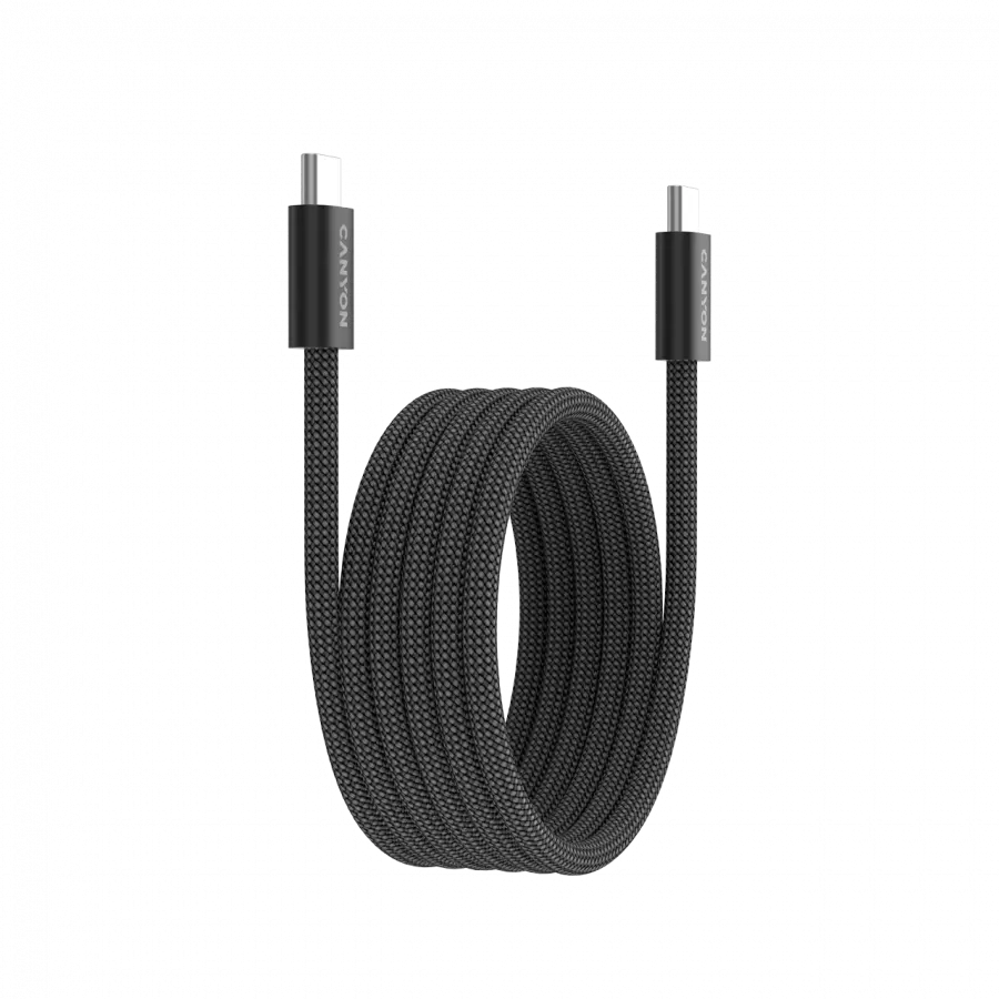 CANYON cable OnWire 60MG C-C 60W Magnet Braided 1m Black - image 4