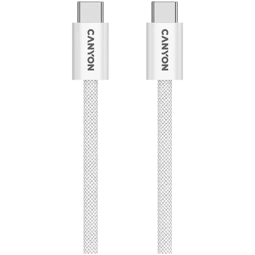 CANYON cable OnWire 60MG C-C 60W Magnet Braided 1m White