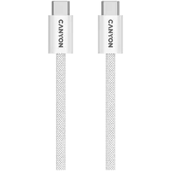 CANYON cable OnWire 60MG C-C 60W Magnet Braided 1m White