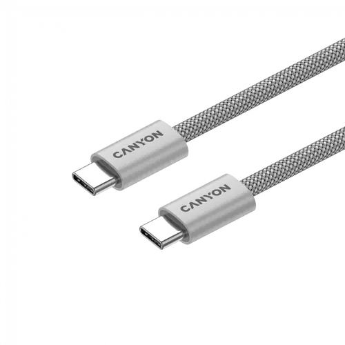 CANYON cable OnWire 60MG C-C 60W Magnet Braided 1m Light Grey - image 2
