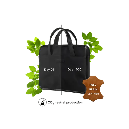 Кожена чанта за лаптоп dbramante1928 Silkeborg 13 Laptop Bags (2nd Gen), Black - image 6