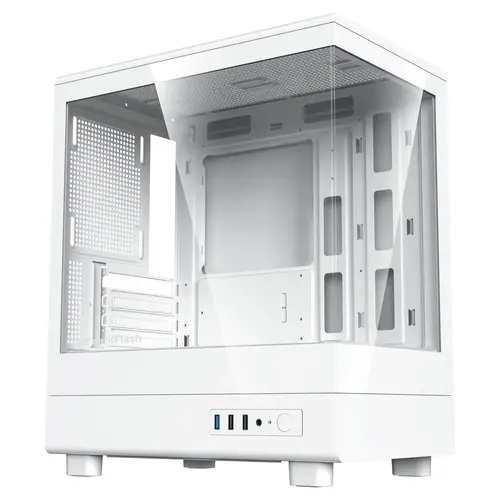 Darkflash кутия Case mATX - DB330M White - Reversed fans included - image 6