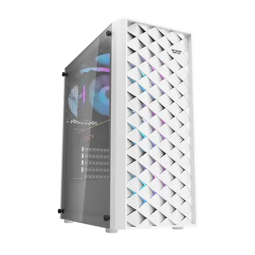 Darkflash κουτί Case ATX - DK351 White - 4 ανεμιστήρες περιλαμβάνονται - 1