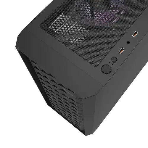 Darkflash кутия Case ATX - DK351 Black - 4 fans included - image 7