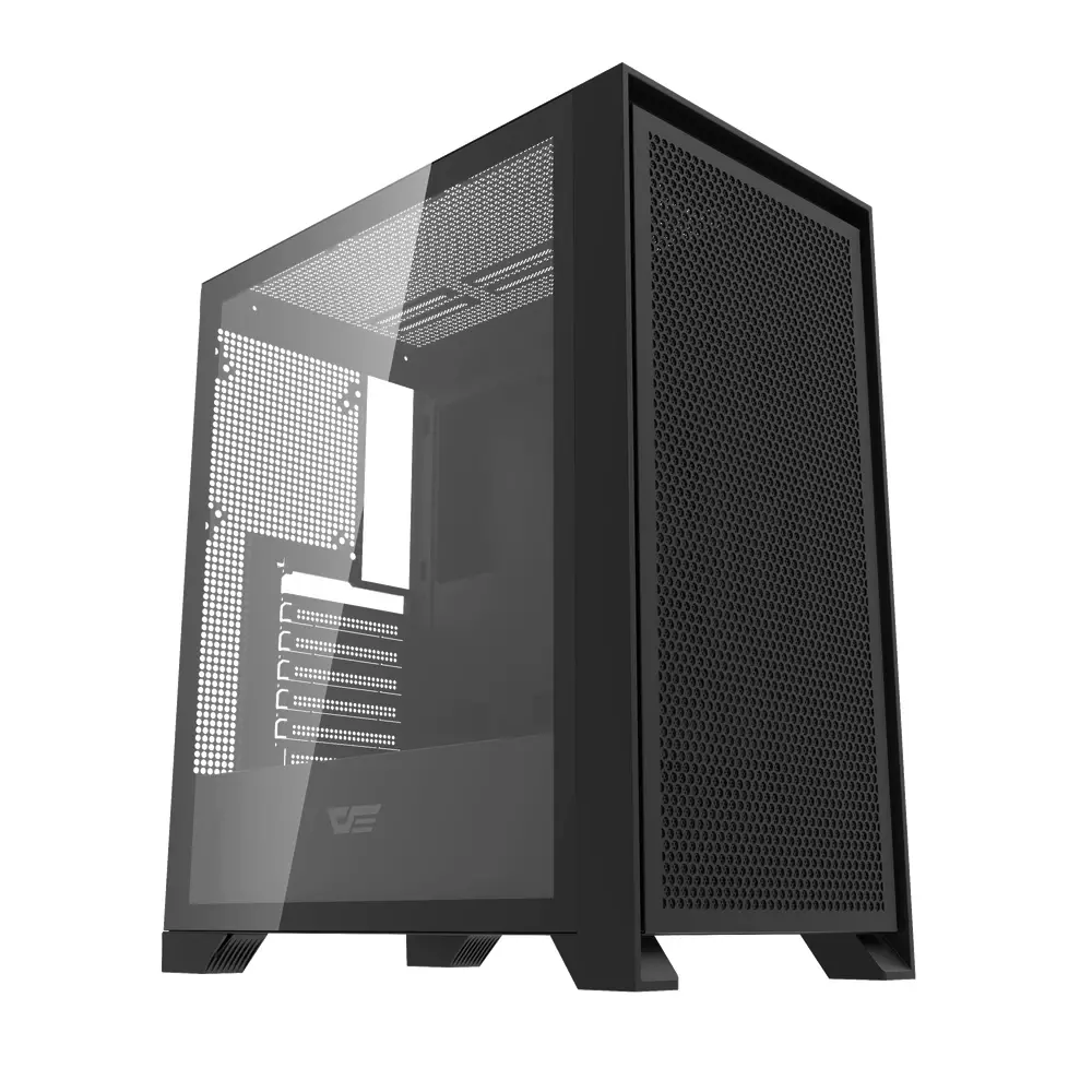 Darkflash кутия Case ATX - DRX70 Mesh Black - Addressable RGB 4 fans, USB-C - image 5