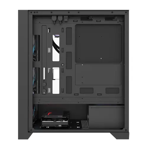 Darkflash carcasă Case ATX - DRX70 Mesh Black - Addressable RGB 4 ventilatoare, USB-C - 7