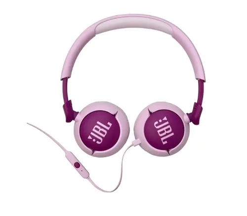 Слушалки, JBL JR320 Wired on-ear kids headphones, Purple - image 3