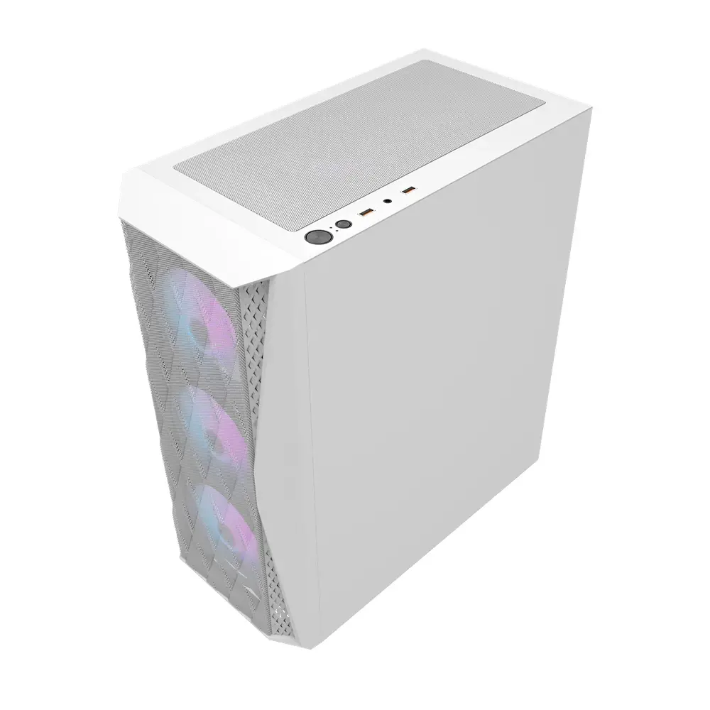 Darkflash кутия Case ATX - DK352 White - 4 fans included - image 6