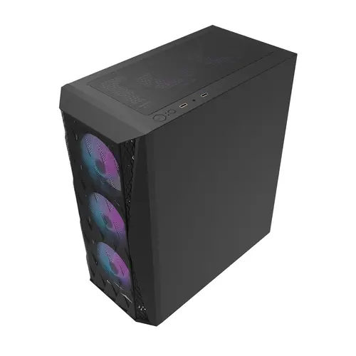 Darkflash кутия Case ATX - DK352 Black - 4 fans included - image 6