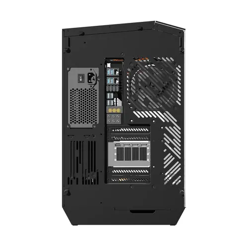 Darkflash кутия Case ATX - DY470 Shadow Black - 4 x 120 mm Infinity Mirror Fans - image 3