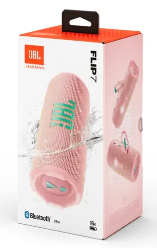 Тонколони, JBL FLIP7 PINK Portable waterproof and drop-proof speaker - image 5