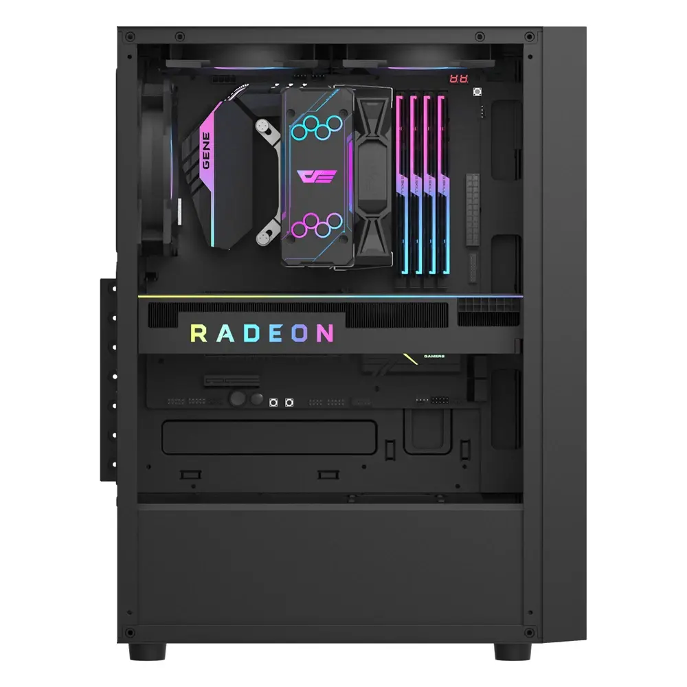 Darkflash кутия Case ATX - A290 Black - 3 x 120 mm RGB fans included - image 1