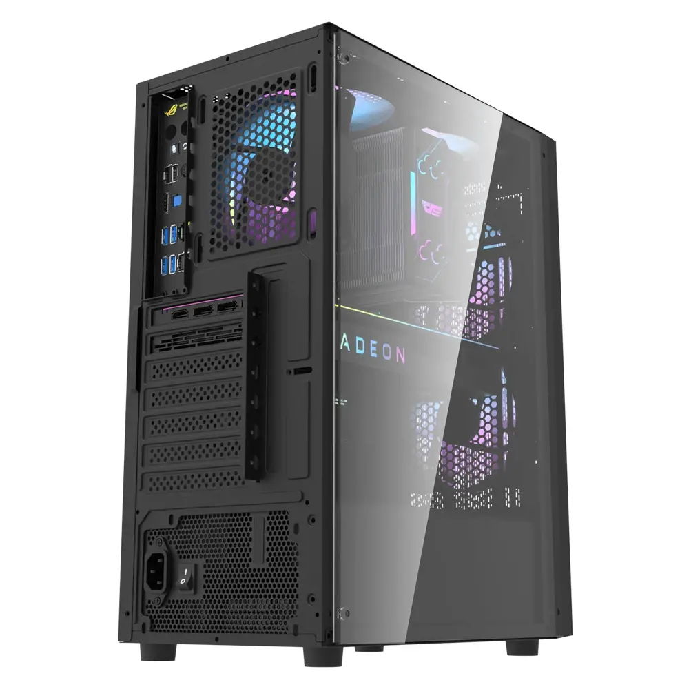 Darkflash carcasă Case ATX - A290 Black - 3 x 120 mm RGB fans included - image 6