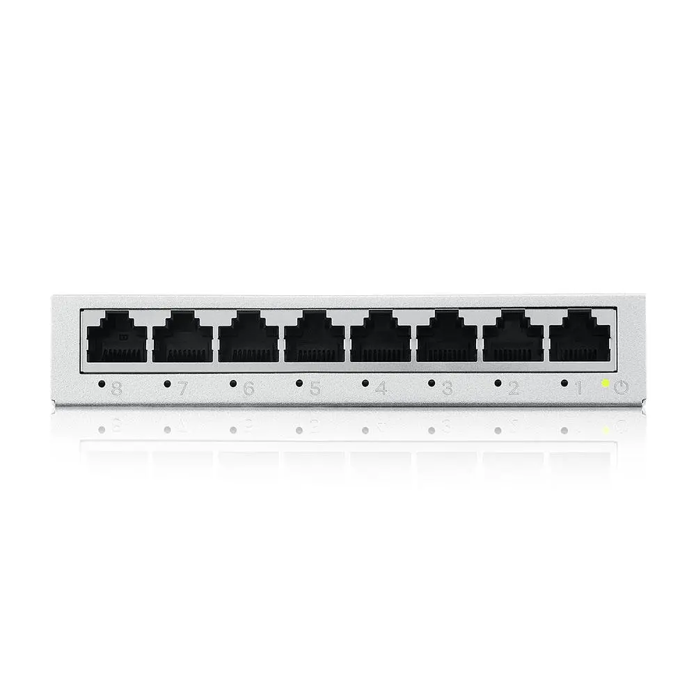 Комутатор, ZyXEL GS-108B V5 8-Port MINI Desktop Gigabit Ethernet Switch
