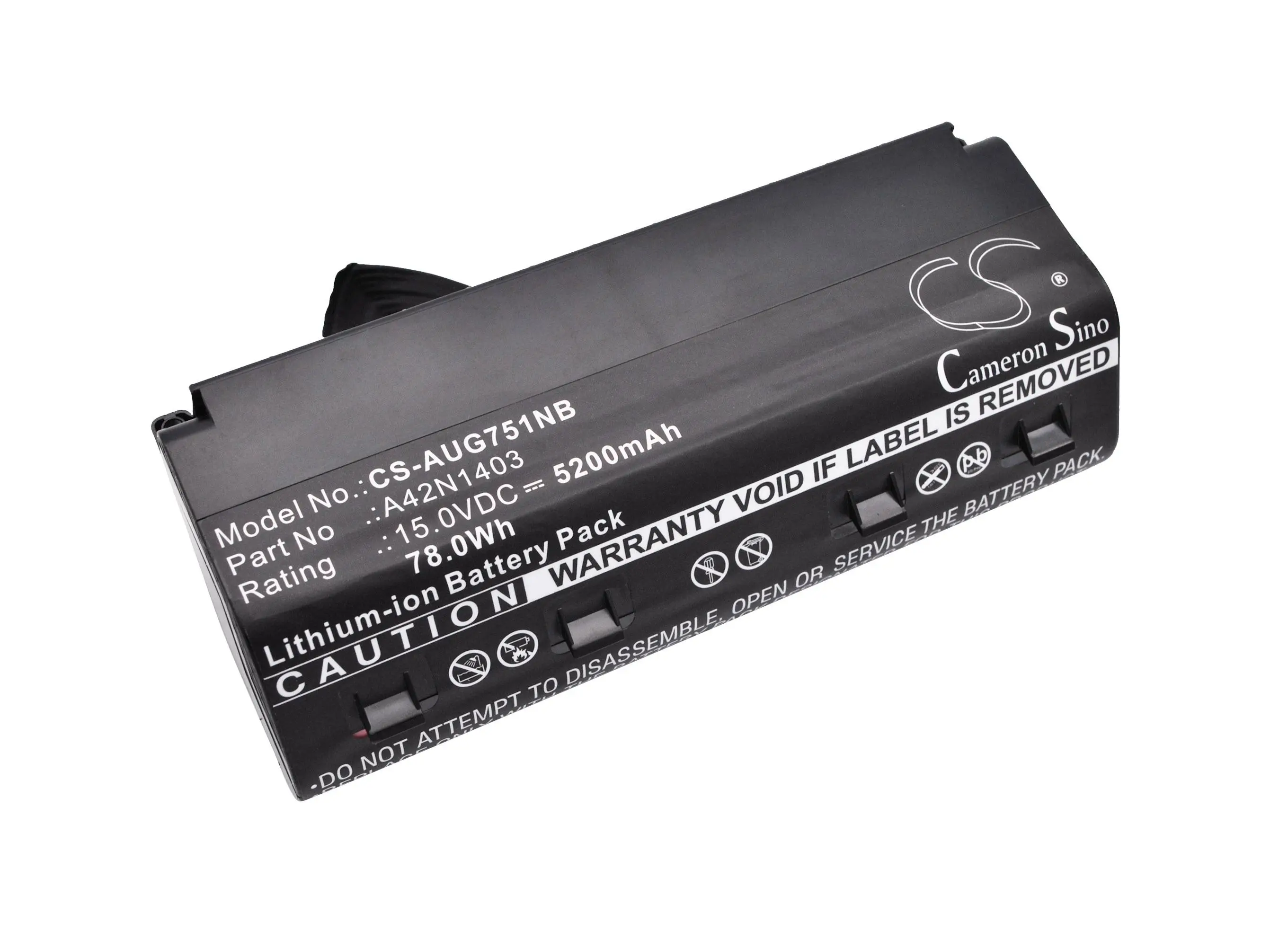 Батерия за лаптоп ASUS G751J A42NI403 15V 5200mAh CAMERON SINO