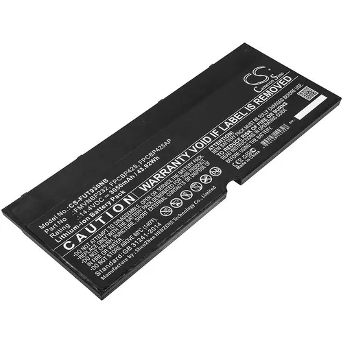 Батерия за лаптоп FUJITSU CS-FUT935NB LifeBook T935 U745 FMVNBP232 LiIon 14,4V 3050mAh CAMERON SINO - image 1