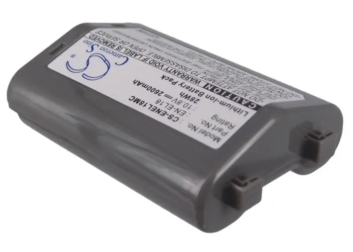 Батерия за апарат NIKON D4,D5,D500,D800  EN-EL18MC  10.8V 2600mAh  LiIon   Cameron Sino - image 1
