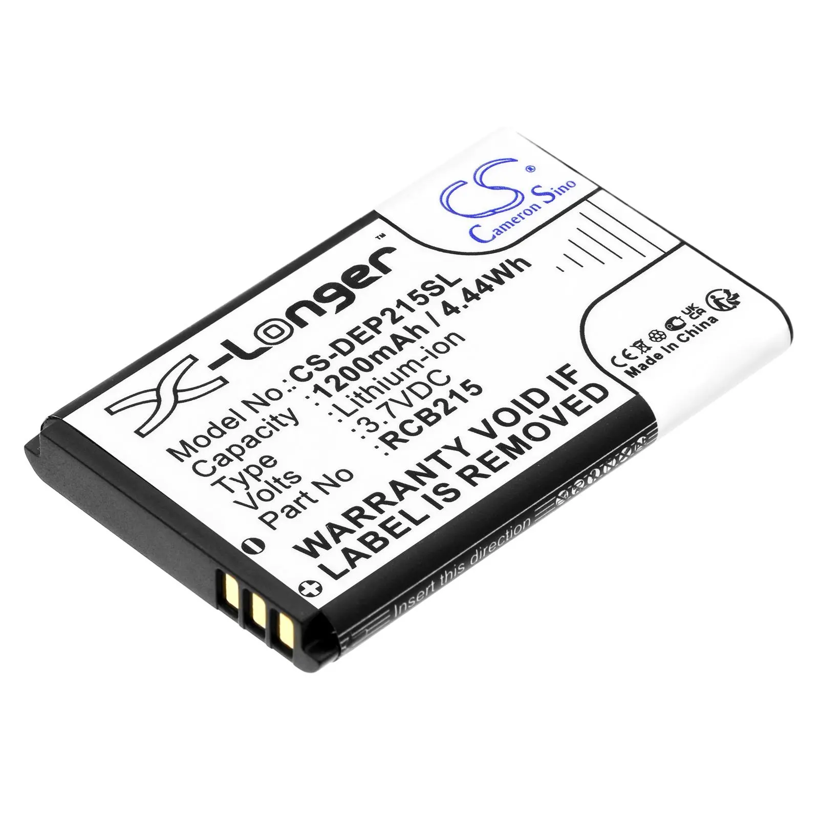 Батерия за мобилен телефон DORO Easy 5 Plus, PhoneEasy 332, Primo 215, Primo 405 LiIon 3,7V 1200mAh CAMERON SINO