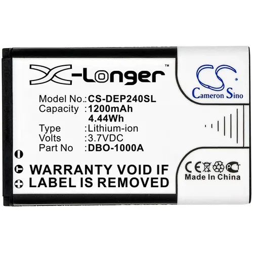 Батерия за мобилен телефон  DORO 6821,  6881, 1370, 6060  380147 LiIon 3,7V 1200mAh CAMERON SINO - image 2