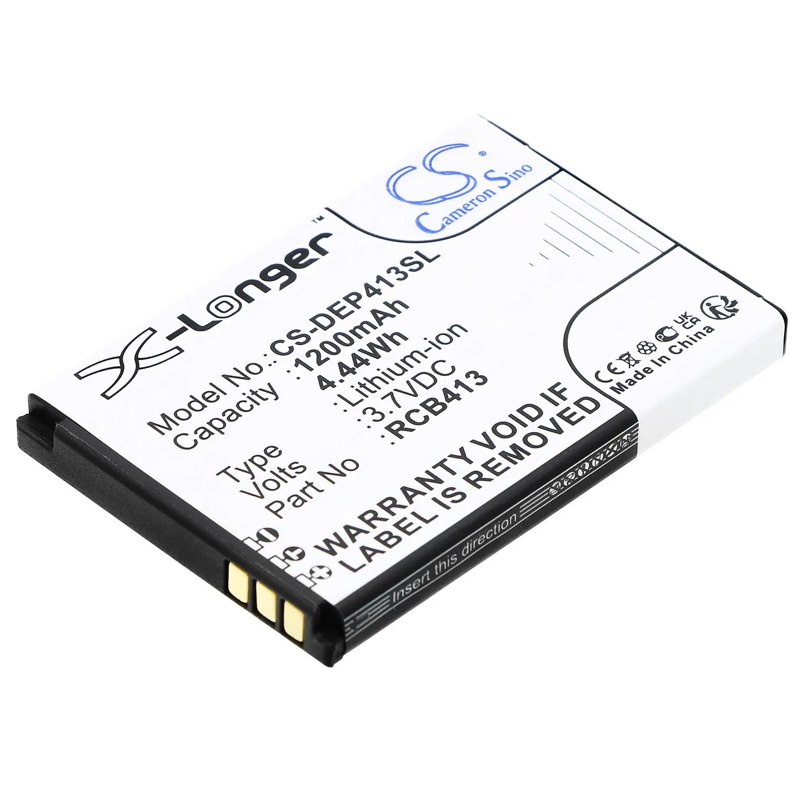 Батерия за мобилен телефон DORO Primo 406, Primo 413, Primo 414 RCB01P01 LiIon 3,7V 1200mAh CAMERON SINO