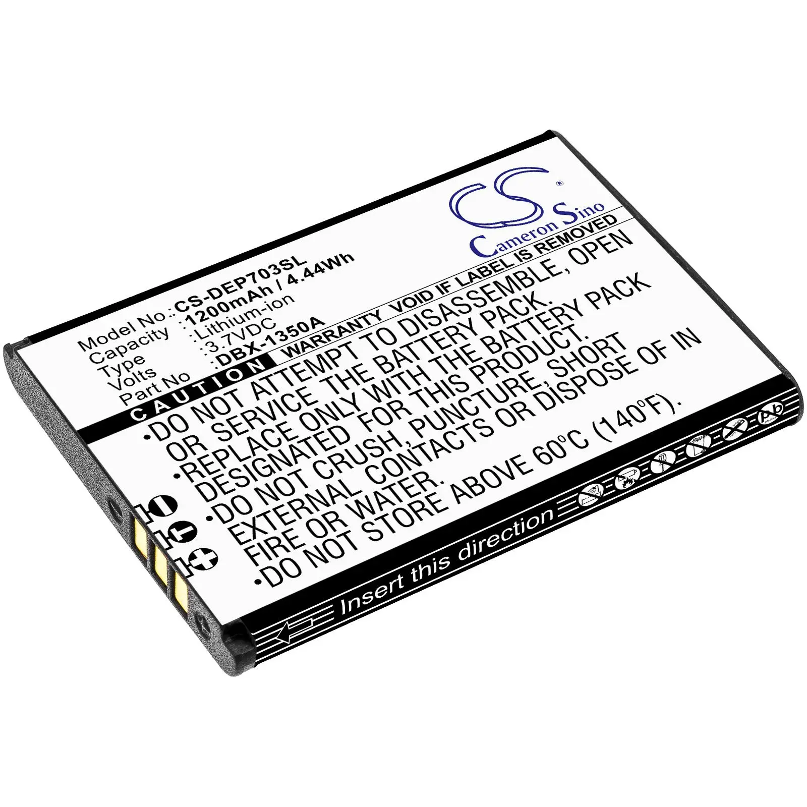 Батерия за мобилен телефон DORO 7030, 7031, 7080, DFC-0270 DBX-1350A LiIon 3,7V 1200mAh CAMERON SINO