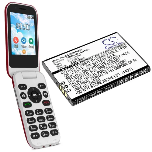 Батерия за мобилен телефон  DORO 7030, 7031, 7080, DFC-0270  DBX-1350A LiIon 3,7V 1200mAh CAMERON SINO - image 1