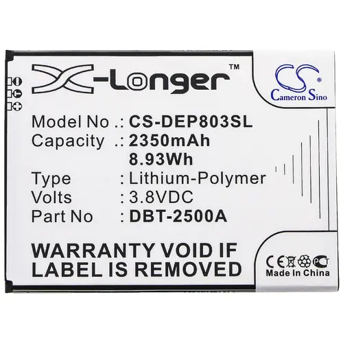 Батерия за мобилен телефон DORO 8035, DSB-0170 DBT-2500A LiPo 3,8V 2350mAh CAMERON SINO - image 3