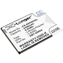 Батерия за мобилен телефон  DORO 8035, DSB-0170  DBT-2500A LiPo  3,8V 2350mAh CAMERON SINO
