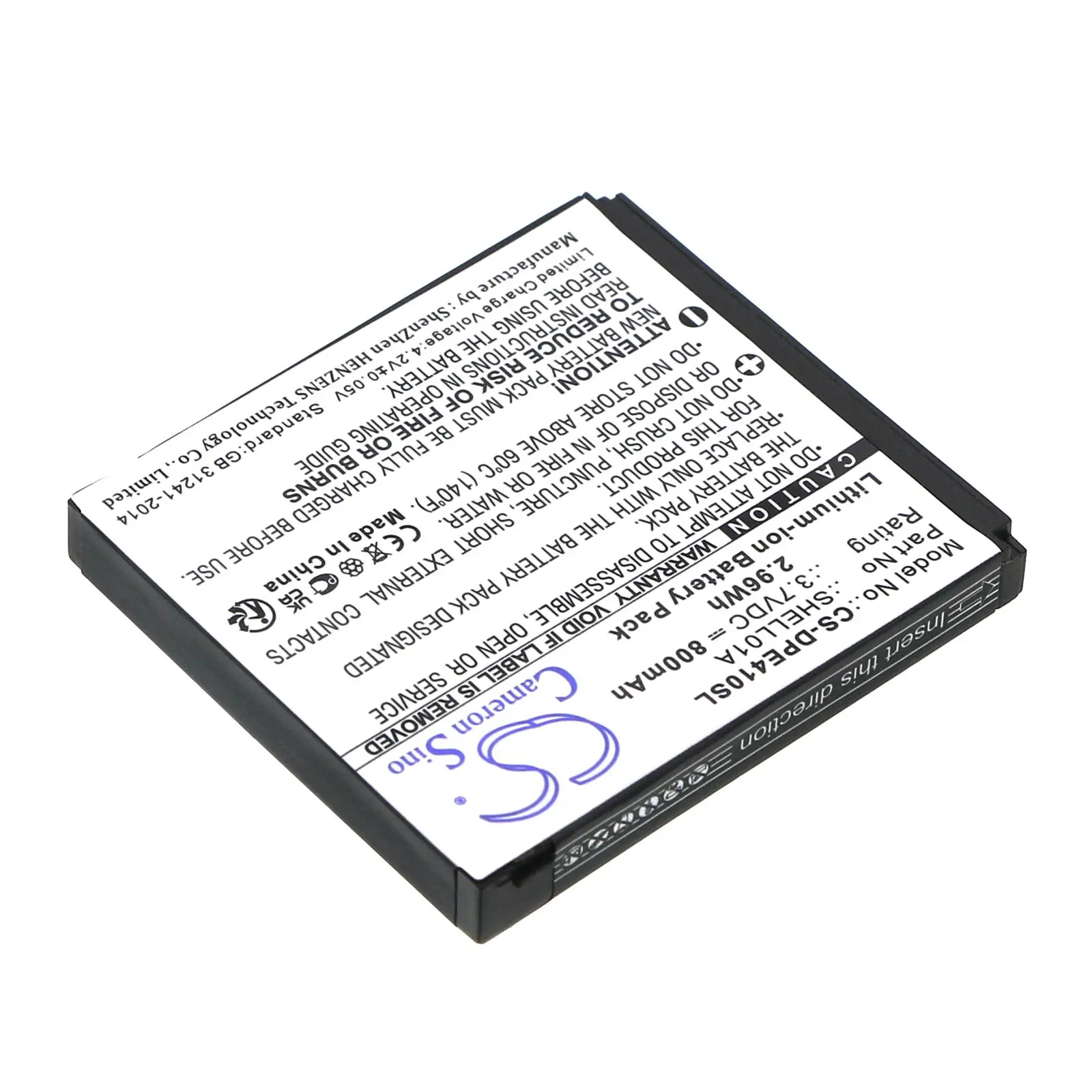 Батерия за мобилен телефон DORO PhoneEasy 409, PhoneEasy 410, PhoneEasy 610 LiIon 3,7V 800mAh CAMERON SINO - image 1