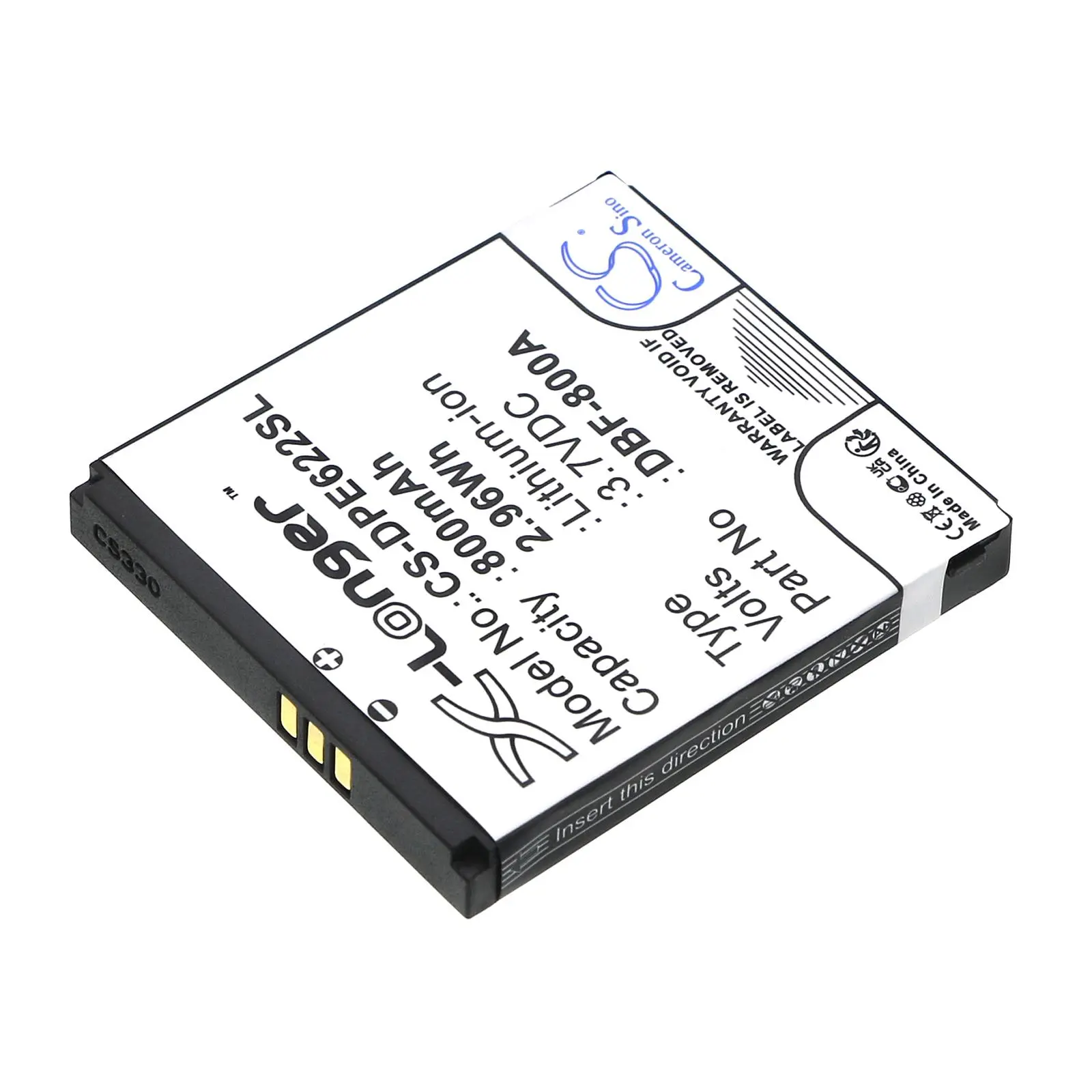 Батерия за мобилен телефон DORO 2314, 2415, PhoneEasy 1360 LiIon 3,7V 800mAh CAMERON SINO - image 1