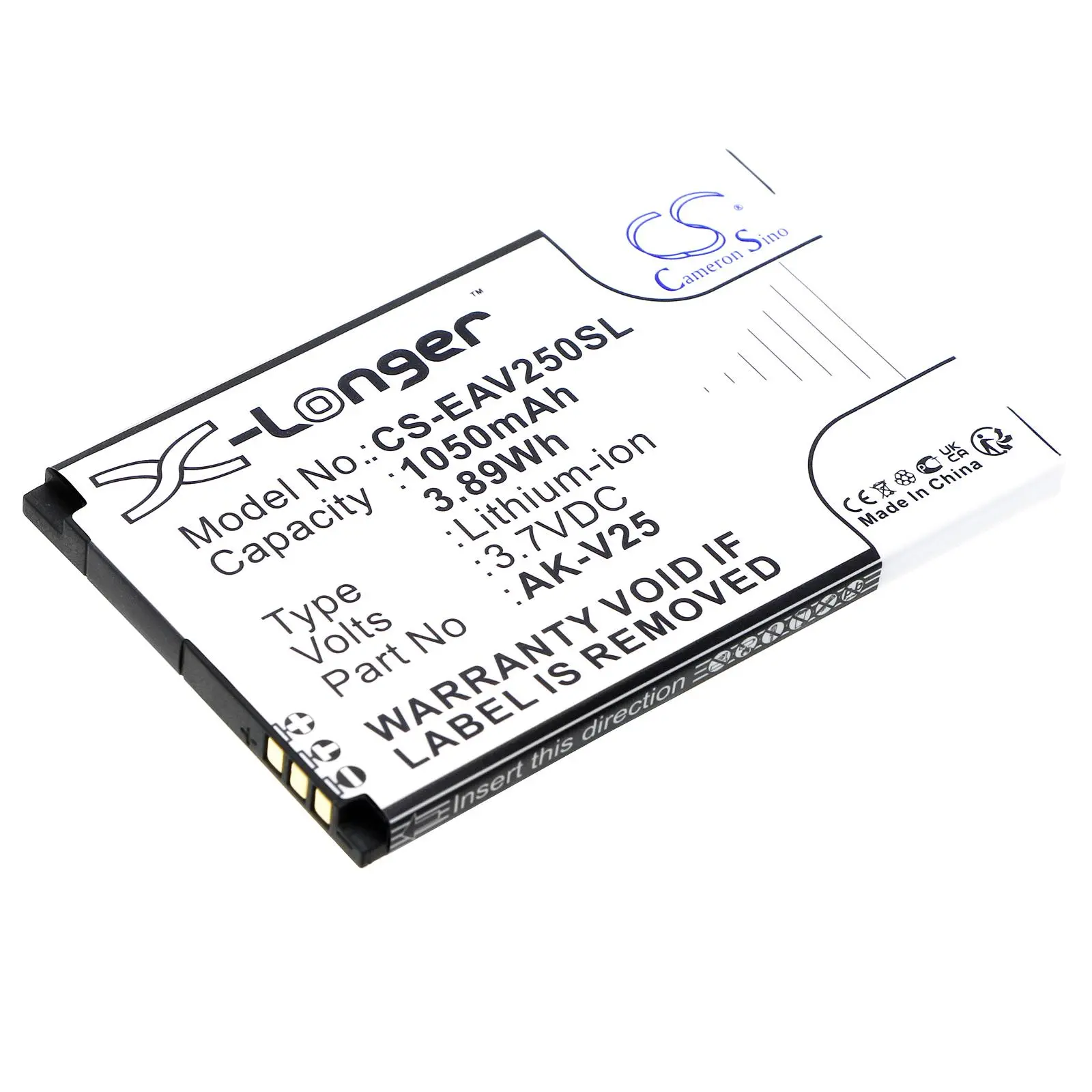 Батерия за мобилен телефон EMPORIA Active Senior, EUPHORIA, Pure, V2, V50 LiIon 3,7V 1050mAh CAMERON SINO