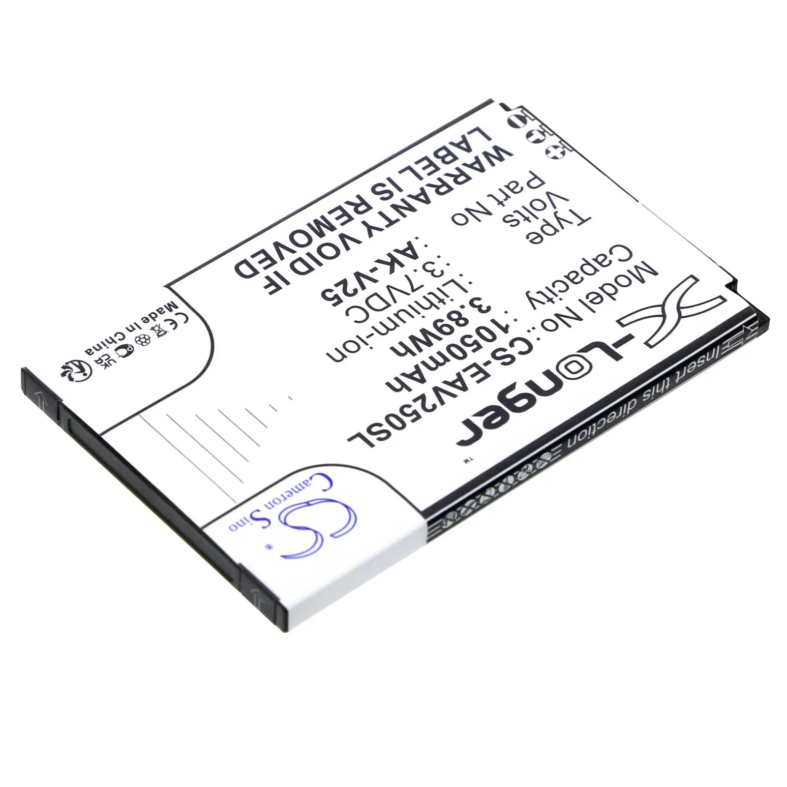 Батерия за мобилен телефон EMPORIA Active Senior, EUPHORIA, Pure, V2, V50 LiIon 3,7V 1050mAh CAMERON SINO - image 1