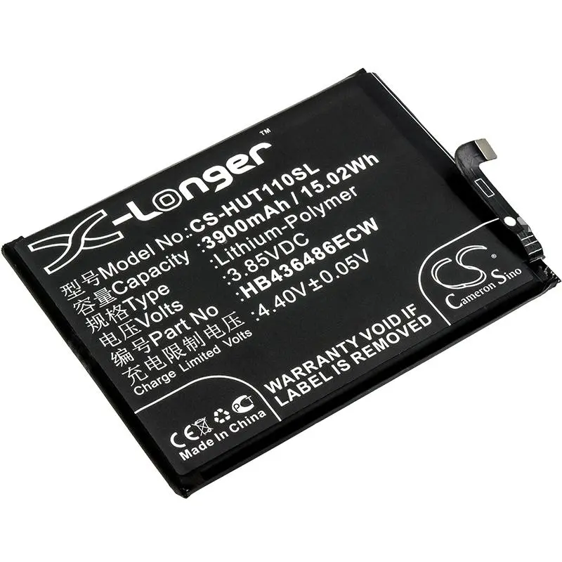 Батерия за мобилен телефон Huawei BLA-AL00, CLT-L04, G10 Plus HB436486ECW LiPo 3,85V 3900 mA Cameron Sino