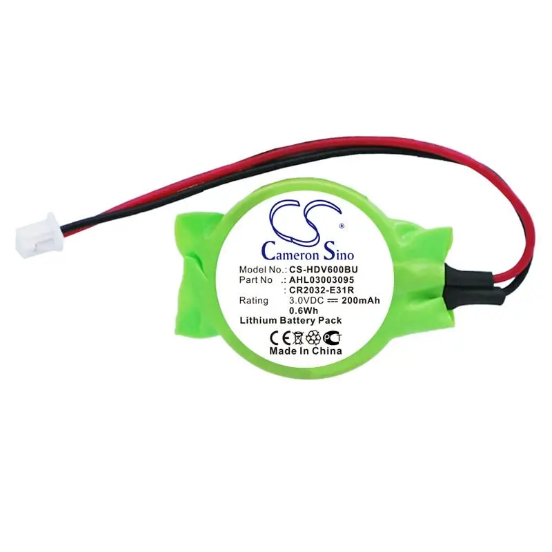 Батерия CMOS Backup CR2032 CS-HDV600BU за лаптопи HP, Lenovo 3V 200mAh литиева Cameron Sino - image 2