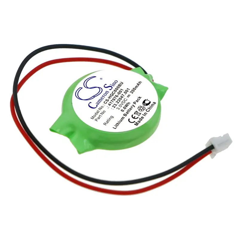 Μπαταρία CMOS Backup, CAMERON SINO CS-HQC600BU, CR2032, 3V 200mAh, λιθίου – συμβατή με φορητούς υπολογιστές HP, Lenovo και Acer
