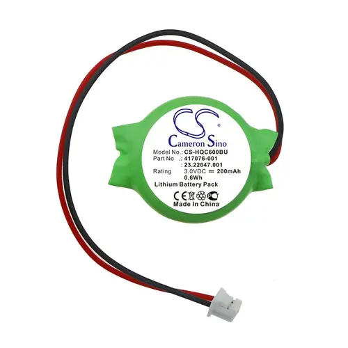 Батерия CMOS Backup CR2032 CS-HQC600BU за лаптопи HP, Lenovo, Acer 3V 200mAh литиева Cameron Sino - image 2