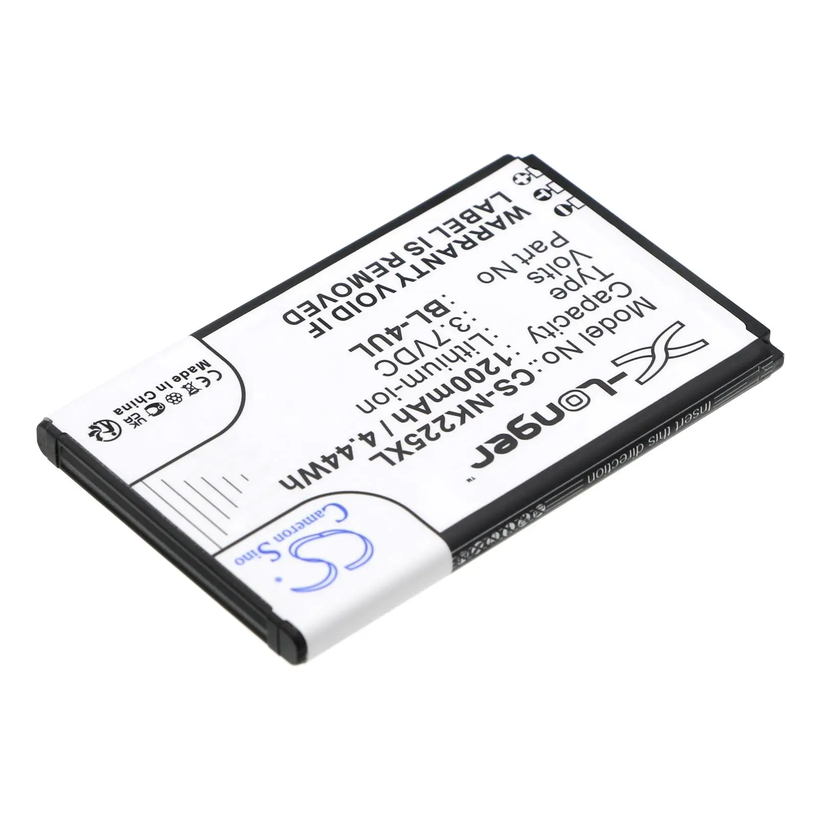 Батерия за телефон NOKIA 3310 , Asha 225, TA1030 BL-4UL / BL-4WL LiIon 3,7V 1200mAh CAMERON SINO - image 1